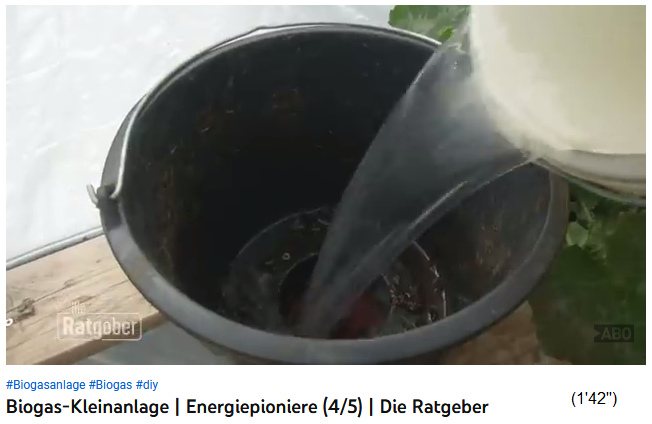 La unidad de producci�n se alimenta
                    con agua de lavado