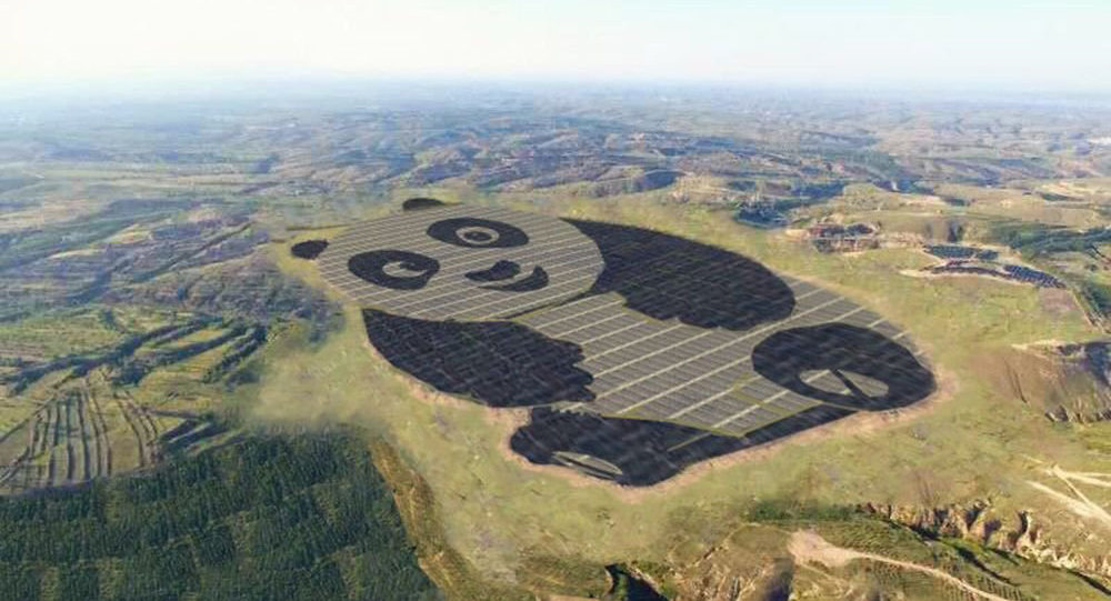 Datong in China: Design-Solarkraftwerk zeigt
                Pandab�r