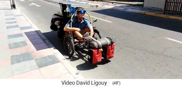 Solarfahrrad mit
                                Solardach von David Ligouy 02