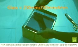 Ahora la placa de vidrio est� encima como
                  una tapa