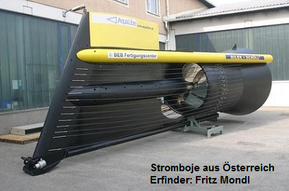 Stromboje, Str�mungsboje vor dem Transport