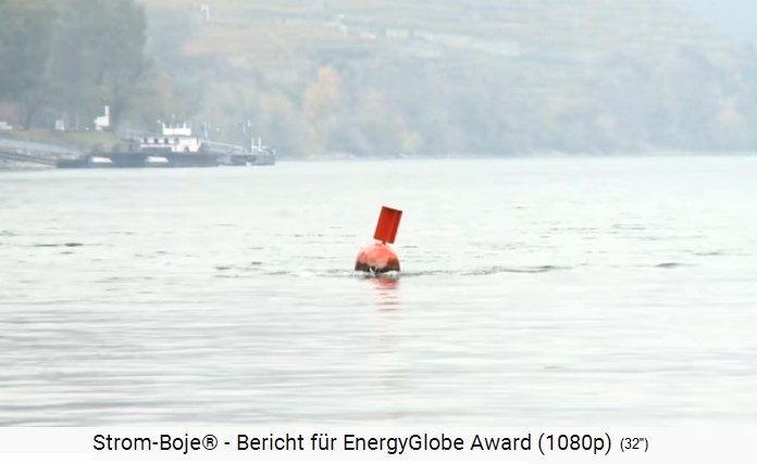Boundary buoy
                  on the Danube