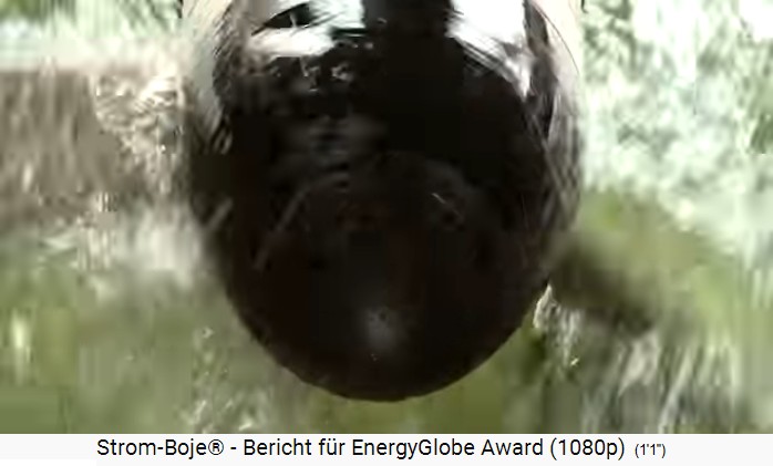 Ein Stromboje-Prototyp, da dreht sich ein Kopf