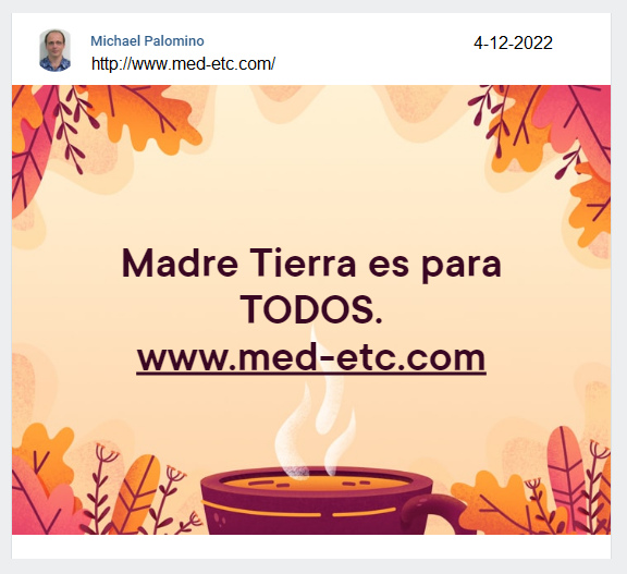Texto: Madre
                          Tierra es para TODOS - www.med-etc.com -
                          4-12-2022