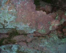 Quecksilber in Naturform
                          im Quecksilbererz Zinnober, Potzberg,
                          Deutschland