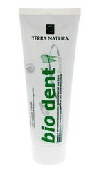 Zahnpasta mit Gr�ntee drin "BioDent"