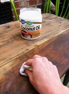 preservacin de la madera con aceite de coco