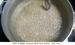 Y ahora el aceite de
                    coco se est� separando de la crema de coco 02