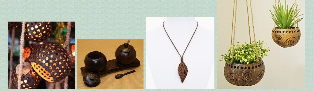 Productos de
                            c�scara de coco