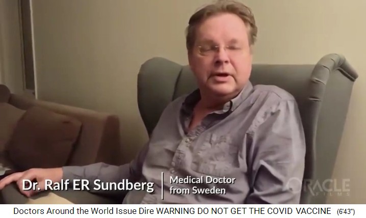 Dr.
              Ralf ER Sundberg, Arzt aus Schweden: