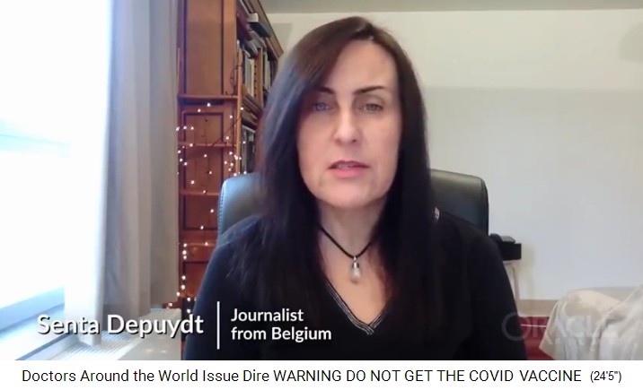 Journalistin Senta Depuydt, Belgien