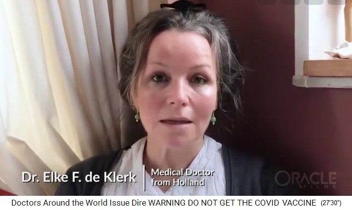 Dr. Elke F.
                de Klerk, Holland