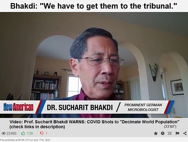 Dr.
              Bhakdi about criminal bribed governments: "We have to
              get them to the tribunal"