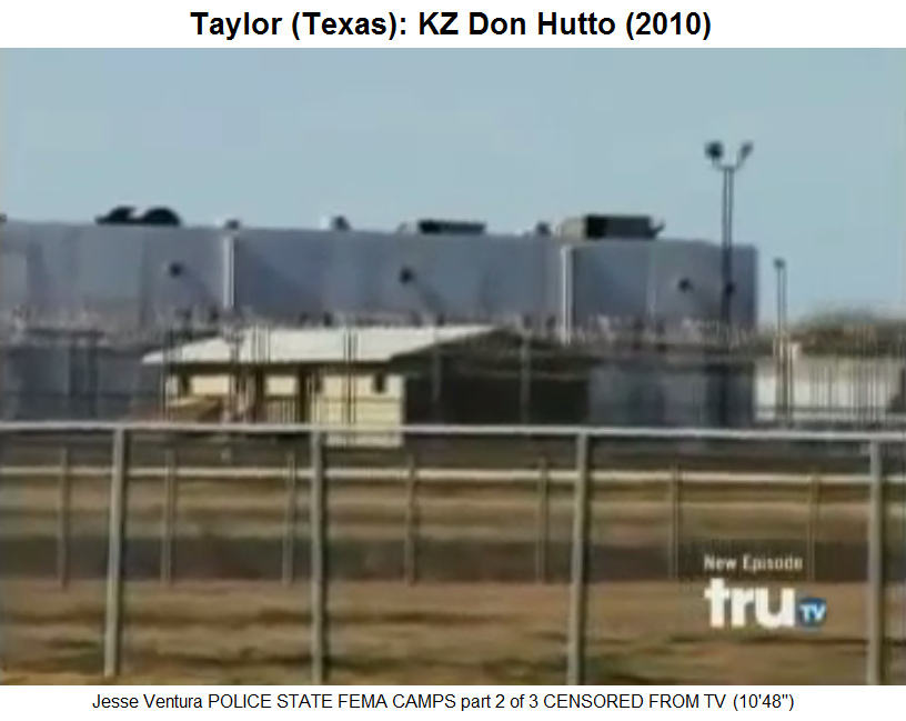 Taylor (Texas):
                  Das KZ Don Hutto ("residential center")