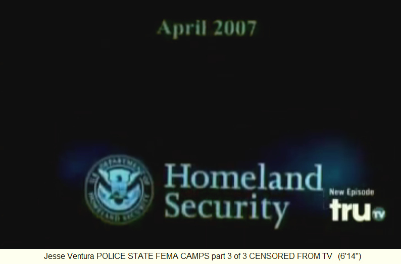 Titelseite des Plandemie-Szenario
                  der Heimatschutzbehörde "Homeland Security"
                  vom April 2007 02