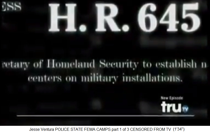 Legislative decision on the construction of
                      concentration camps No. H.R.645 (Jan22, 2002)