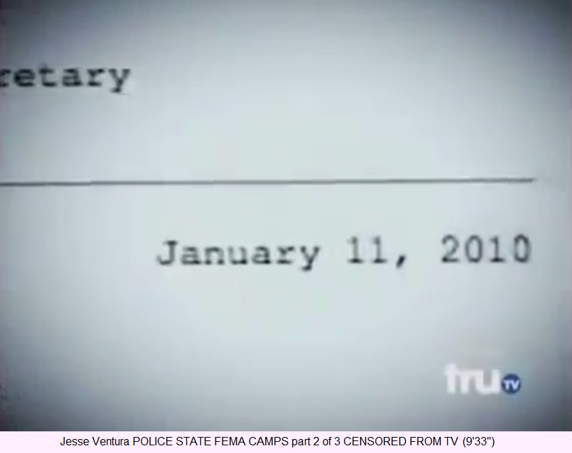 Die Executive Order von Obama am 11.1.2010