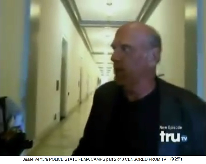 Jesse Ventura in den G�ngen des
                  Capitols in Washington DC