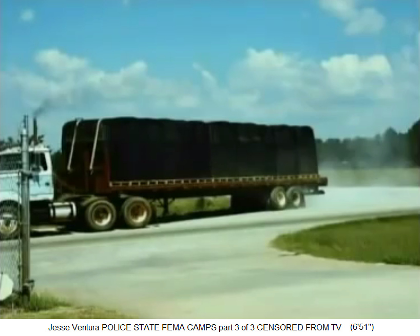 Madison (Georgia): Die
                    Gigas�rge werden abtransportiert 02