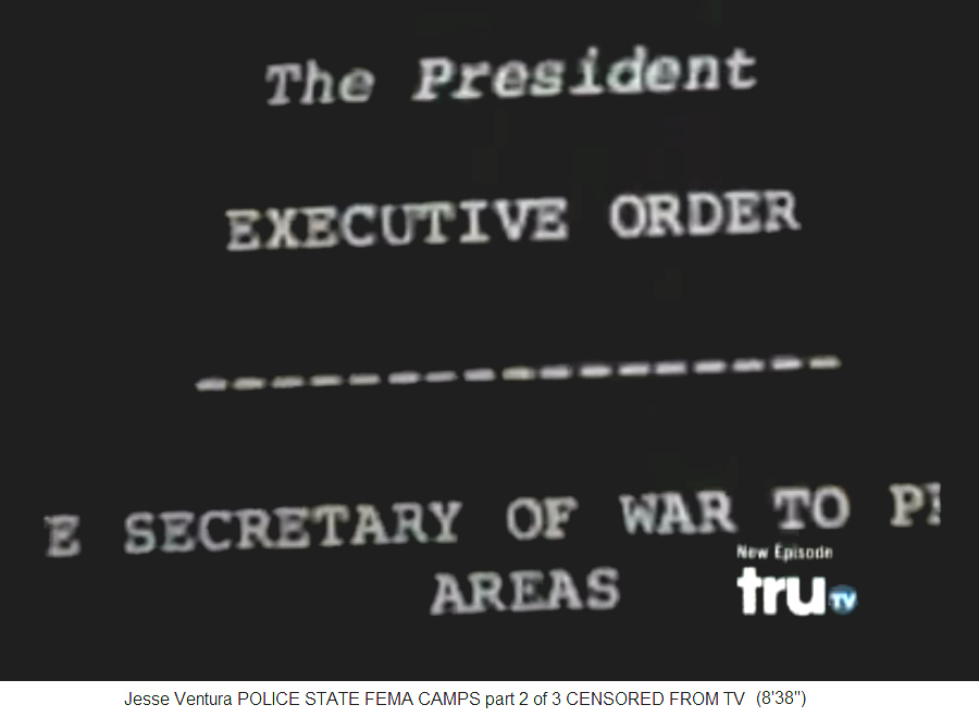 "USA" ist Diktatur, mit Executive
                  Orders wird die Verfassung ausgehebelt