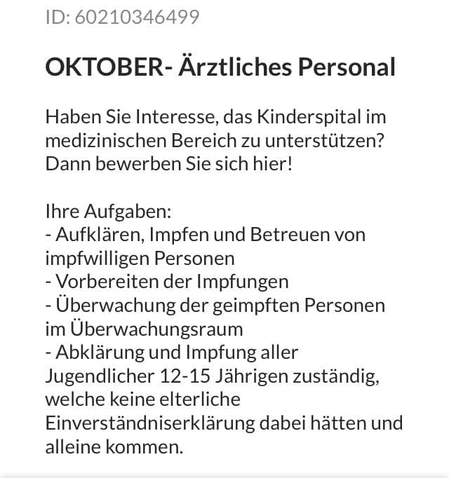 Kriminelle
                        werden reich mit Corona19 30.8.2021: UNI-Spital
                        Z�rich impft Jugendliche OHNE
                        Elterneinverst�ndnis