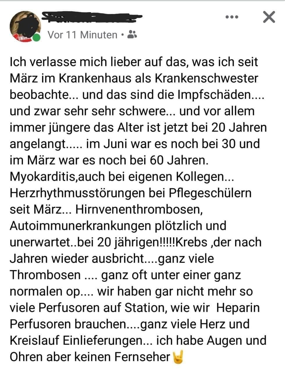 GENimpfsch�den Spital Hamburg 29.12.2021