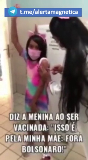 Kindermord mit GENimpfung in Brasilien
                            12.2.2022: Menina (ca.7) kotzt und stirbt
                            nach der GENimpfung: NIÑA VOMITA Y MUERE
                            DESPUÉS DE SER VACUNADA