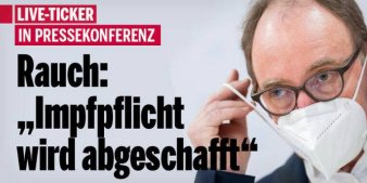 Österreich 23.6.2022: Regierung will
Impfpflicht komplett abschaffen: Rauch:
"Impfpflicht wird abgeschafft" Österreich 23.6.2022: Regierung will Impfpflicht
komplett abschaffen: Rauch: "Impfpflicht wird
abgeschafft"