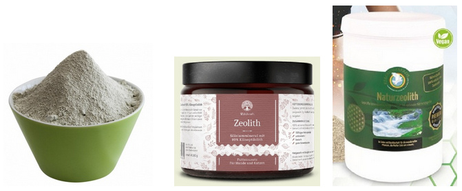 Zeolith
                    ist ein Vulkanpulver