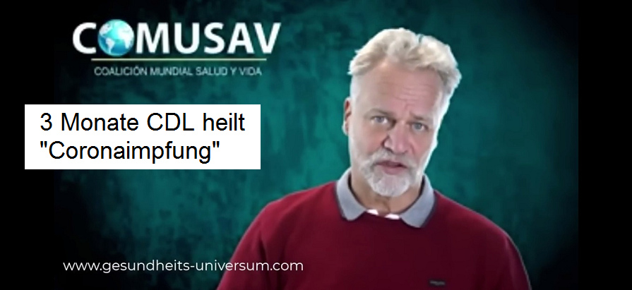 Video: 22.9.2022: Dr.
                    Kalcker meint: 3 Monate CDL heilt die
                    "Coronaimpfung" weg - Protokoll C
                    (4'17'')