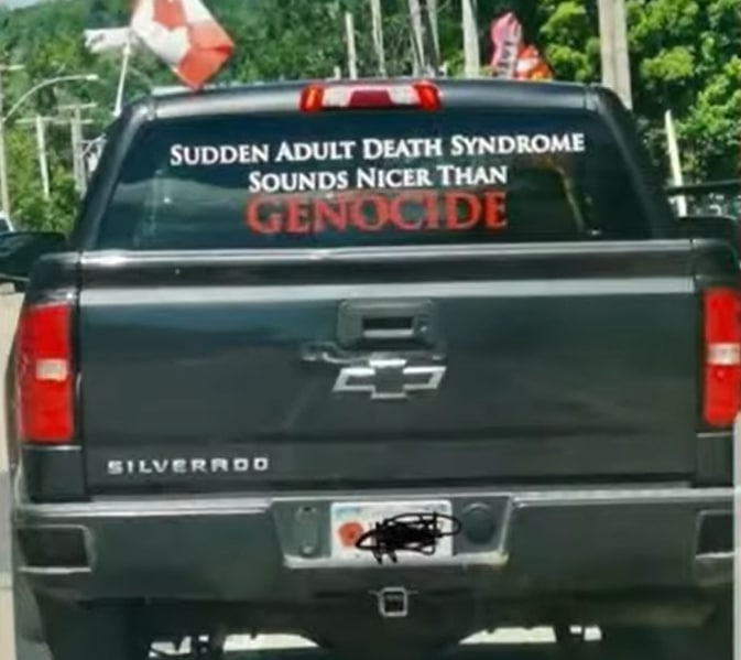 Widerstand "USA"-Aus-GB etc.
                      15.11.2022: Protest gegen "Genocide" am
                      Auto