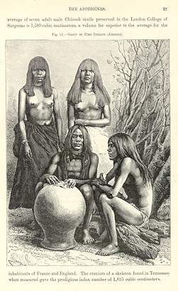 Pima-Indianer in
                                      Arizona, 1893