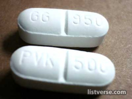 Un antibi�tico:
            la p�ldora de penicilina VK 500mg