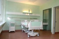Spitalzimmer in
                                Meergrün / hellgrün hellt allgemein die
                                Stimmung auf