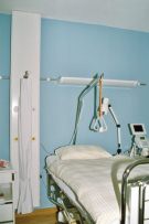 Spitalzimmer in Hellblau