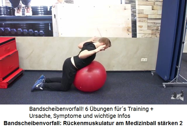 Mit einem Medizinball die
                              R�ckenmuskulatur aufbauen 02