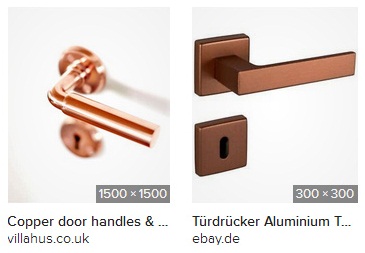 2 poign�es de porte en cuivre: elles tuent les
                  agents pathog�nes en 90 minutes maximum (conditions de
                  laboratoire), en r�alit� beaucoup plus rapidement