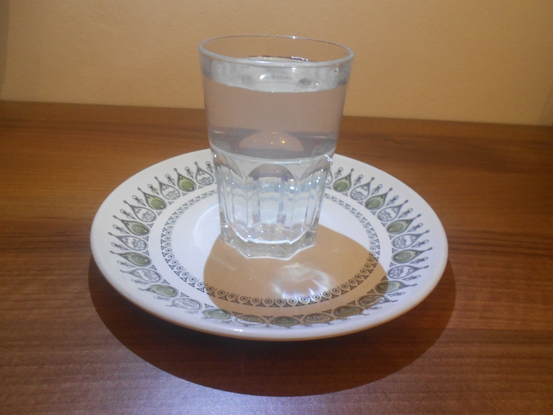 Milky copper water produced
                      made of tap water - UNUSABLE