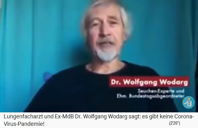 Dr. Wodarg bei
                        Punkt Preradovic Interviewsendung,
                        Seuchenexperte und Ex-Bundestagsabgeordneter