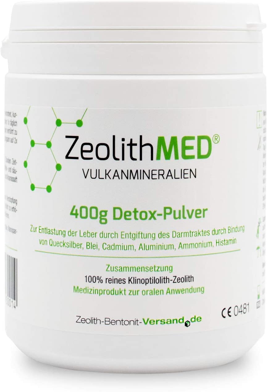Dose mit ZeolithMED CE-zertifiziert von Amazon