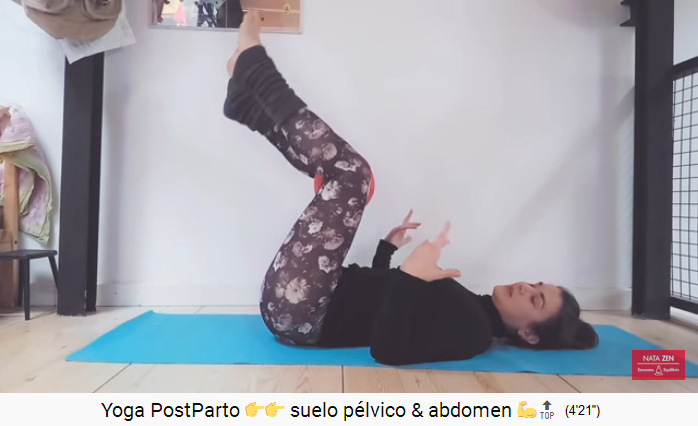 The legs are brought down slowly