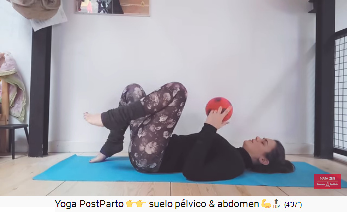 The legs are
                          placed on the floor, far apart from each
                          other