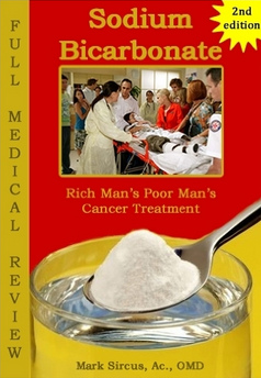 Le
                          livre du Dr Mark Sircus parlant des guérisons
                          de cancer avec du sodium (levure chimique -
                          poudre à pâte): "Sodium Bicarbonate: Rich
                          Man’s Poor Man’s Cancer Treatment"