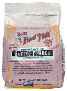 Baking powder
                            "Bob's Red Mill Baking Powder"