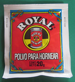 Peruanisches Backpulver aus der
                              Metro