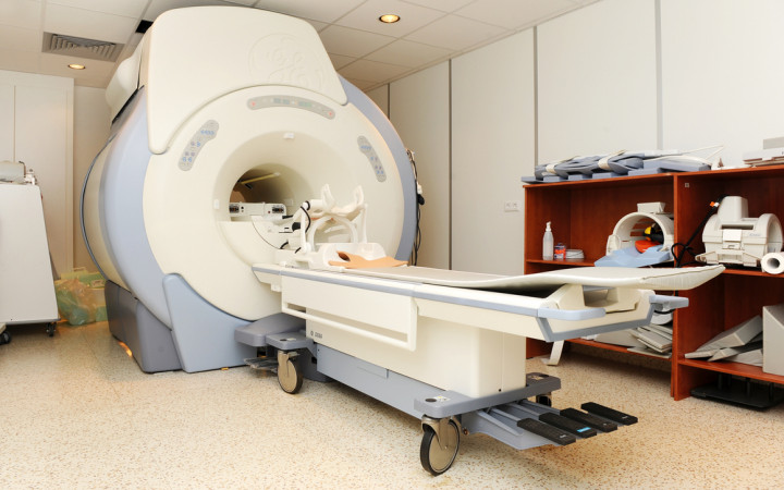 CAT scan like a "donut"