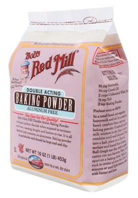 baking powder from Bob's
                                  Red Mill