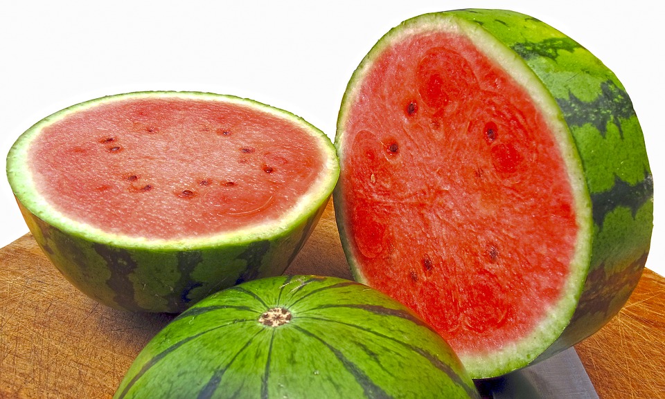 water
                                        melon has basic alkaline effect