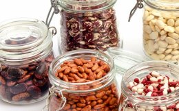 Beans in
                            glasses