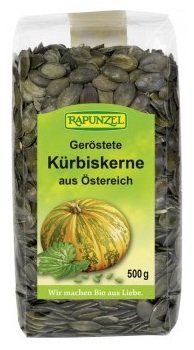 Pumpkin seeds from
                                      Rapunzel company